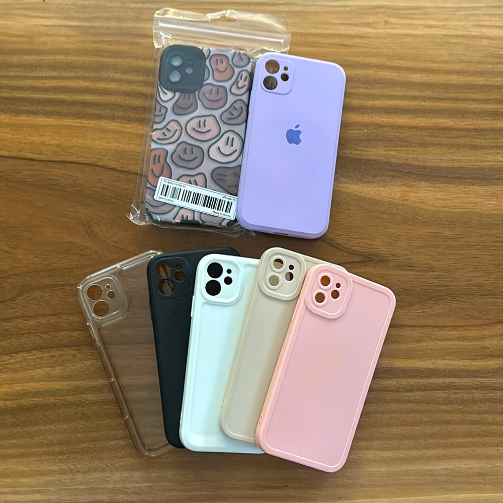 Bundle of 7 iPhone 11 Cases - Gently Used & New